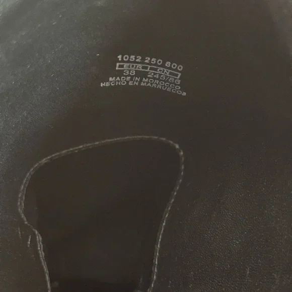 Massimo Dutti Black Leather Riding Boots - Picture 10 of 10